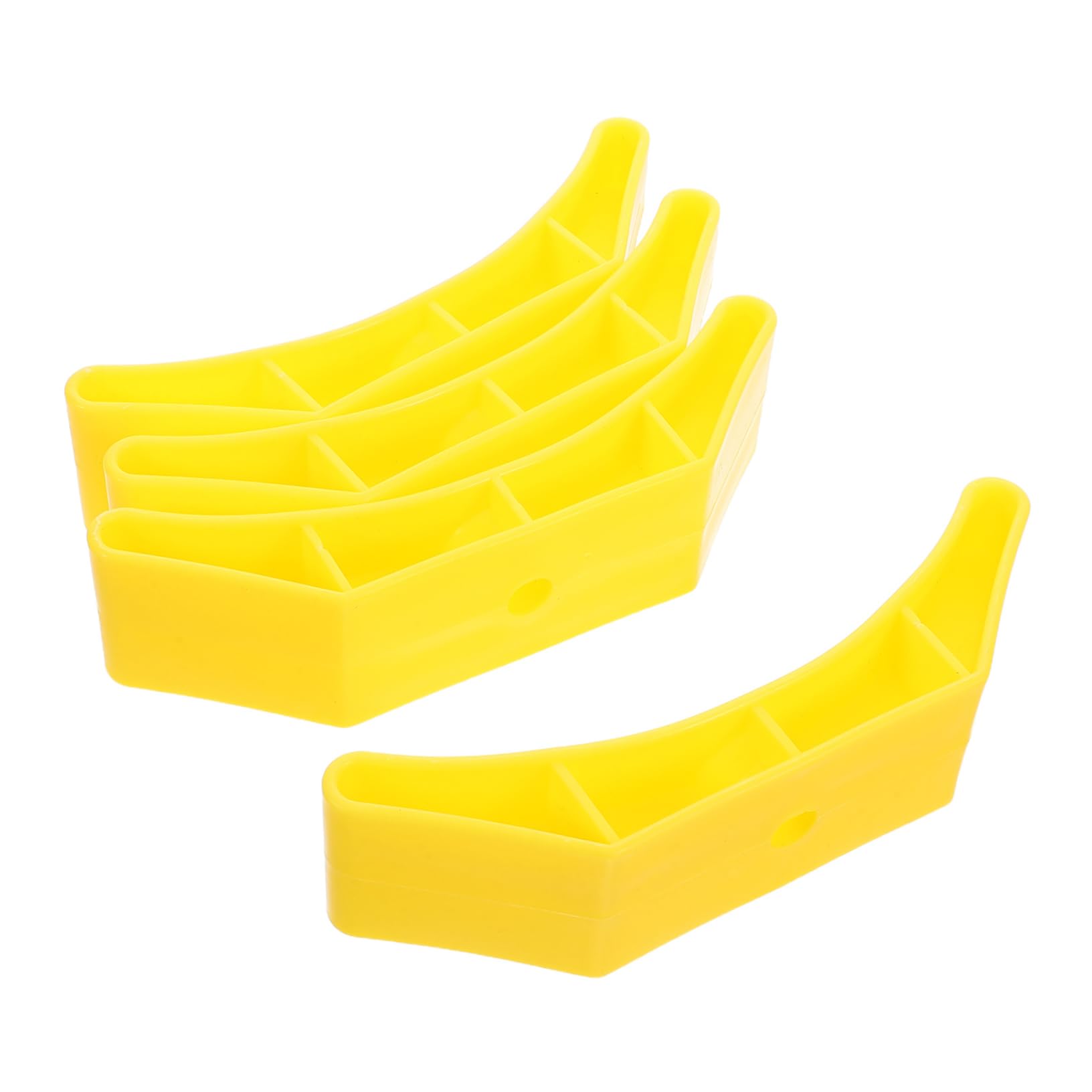 BESPORTBLE 4pcs Dumbbell Rack Portable Support Frame with Cushion Pads Lightweight Sports Equipment Holder for Home Gym Compact and Stable Dumbbell Storage