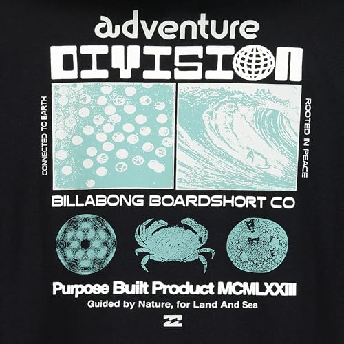 Image of Billabong Boys' Long Sleeve Hooded Logo T-Shirt