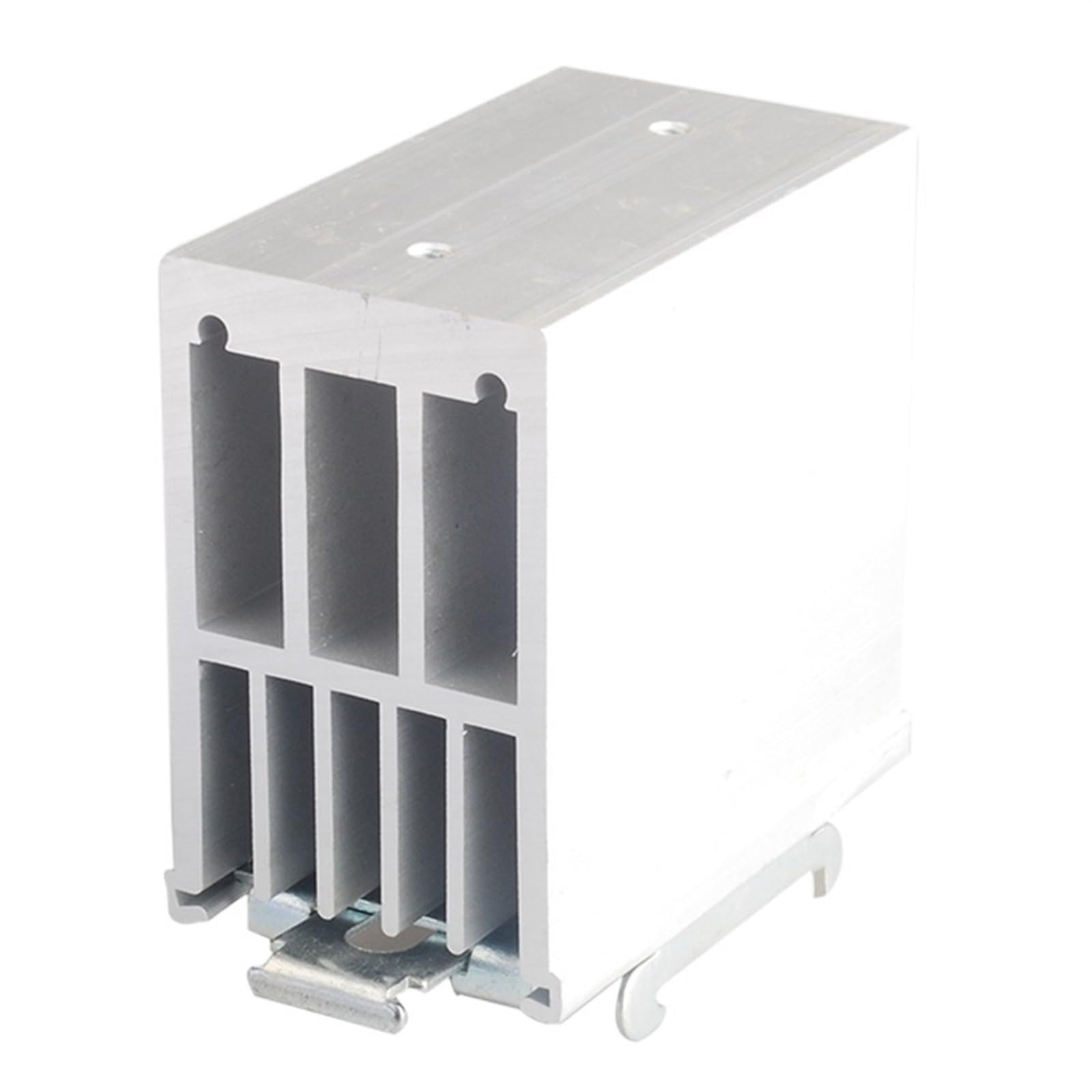 NWPNLXEA I75 Aluminum Heat Sink Dissipator for Single Phase Solid State Relay SSR 40A 75X43x71mm Heat Dissipation Radiator(40A)