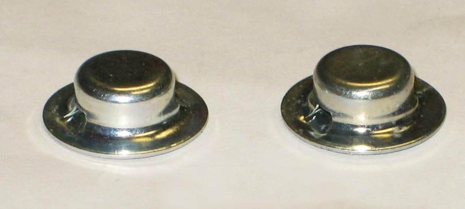 CAPNUTS for The 9" Original Big Wheel, Replacement Parts, 1 Pair of Axle Caps/pushnuts 5/16" for The Rear Wheels