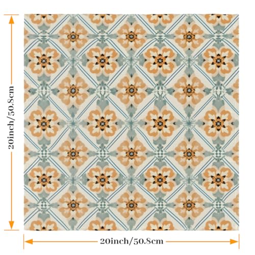 Servilletas de Tela Set de 6 50.5 x 50.5 cm Multicolor miniatura 2
