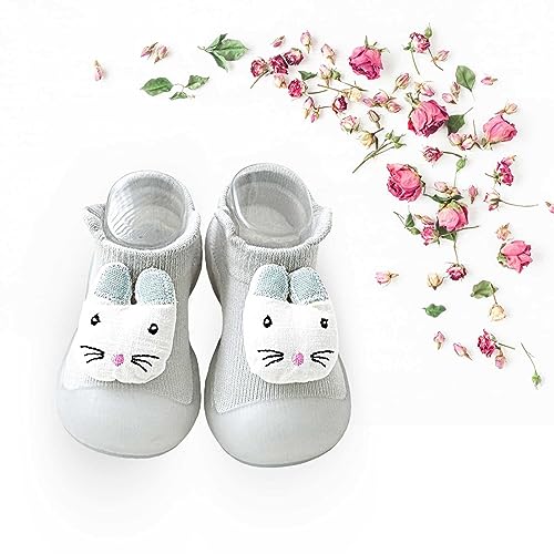 Toddler First Walking Shoes Toddler Girl Boy Shoes Sock Animal DecorationFor 0 to 4 Years Toddler Canvas Shoes3