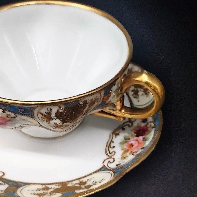 NORITAKE ノリタケ マルキ印☆豪華金彩 カップ&ソーサー