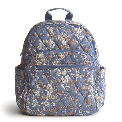 Vera Bradley Women's Bancroft Backpack-Performance Twill, Larkspur Delphinum, One Size