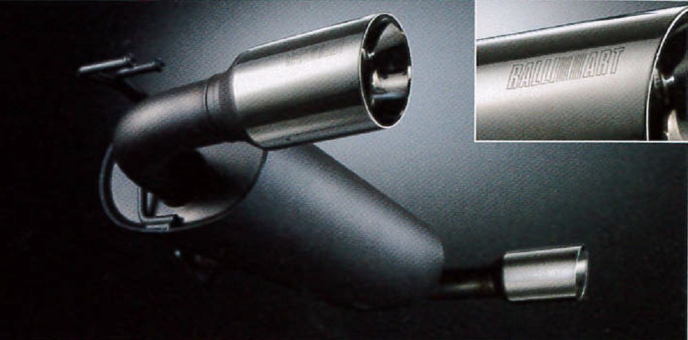 Amazon | スポーツマフラー (RALLIART) 三菱純正OP品 MITSUBUSHI