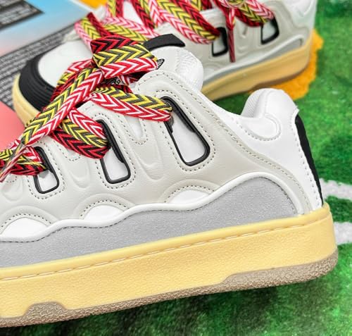 Cute Shoes Y2k Sneakers Chunky Sneakers for Women Anti-Slip Comfort Travel Outdoor Sport Unisex US 5.5-9.54