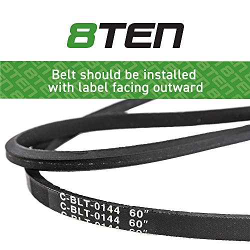 8TEN Keilriemen für Cub Cadet MTD Troy Bilt ZTT- 1850 2150 1170 LT1018 ersetzt 754-0497 954-0497 – Bild 4