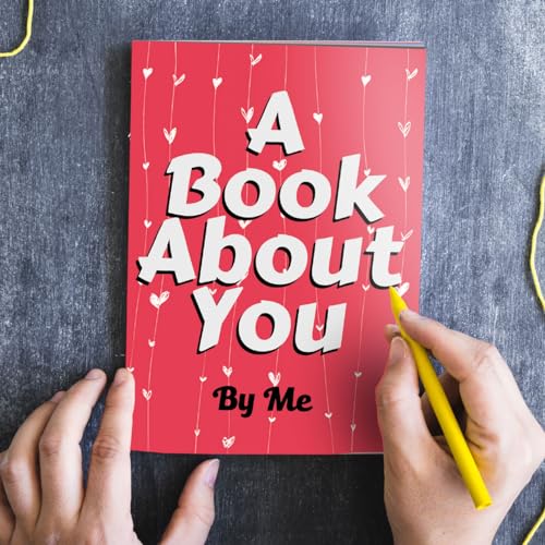 exciting Lives A Book About You - Gift for Valentines, Valentine's Day, Love Gift for Valentines, Birthday, Anniversary, For Girlfriend, Boyfriend, Husband, Wife, Greeting Card Book