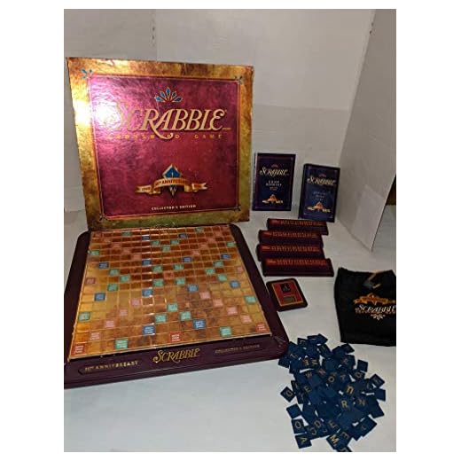 Scrabble 50th Anniversary Collectors Edition