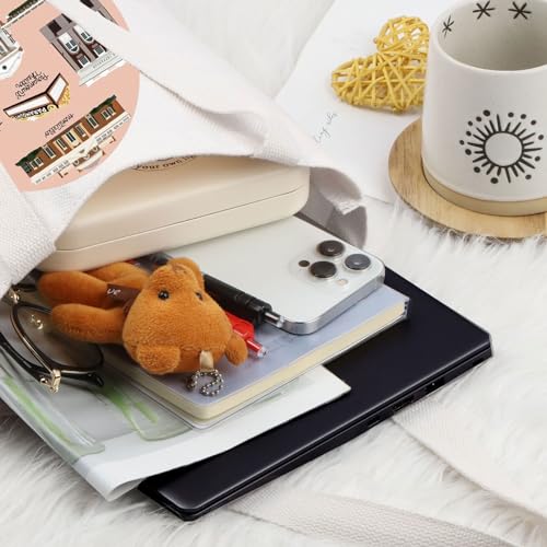 LEVLO Charlottesville Virginia Canvas Tote Bag Charlottesville Travel Shoulder Bag Charlottesville Souvenirs Gifts3