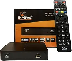 Receptor Digital KU Full HD SAT120NB Mais de 70 canais abertos