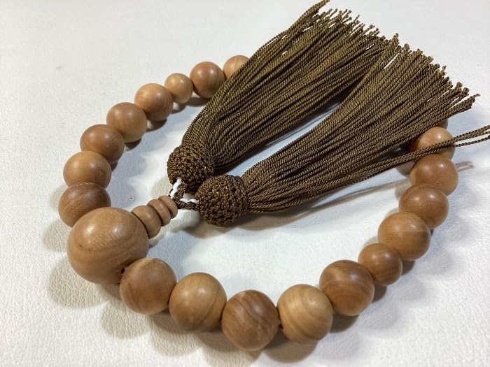 佐藤仏】老山白檀数珠 念珠 22玉 インド産白檀 2 老山白檀