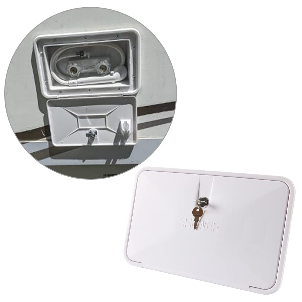RV Caja de ducha exterior rociador rápido y manguera kit de manguera para accesorios de de autocaravana