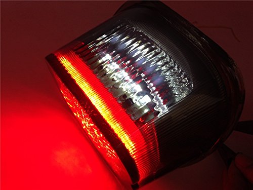 NOS 60'S SIGNAL STAT ライト ハーレー　テールライト Amazon.com: NTHREEAUTO Smoked LED Tail Light Brake Turn