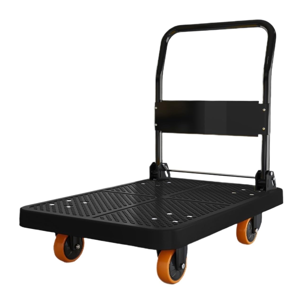 Garage Trolley Platform Trucks Industrial Trolley Portable Moving Cart Platform Hand Truck