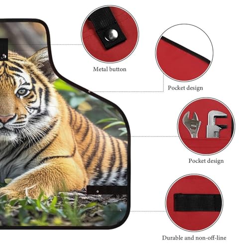 Delantal Big Tiger con ajuste rápido y bolsillos miniatura 3