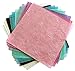 MulberryPaperStock 100 Sheets 6 x 6 inch Origami Square Paper, 25 Colors, Double-Sided, Japanese Folding Crafts