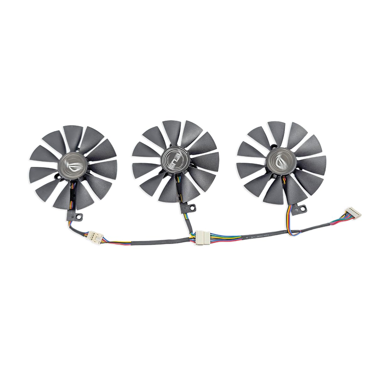 Kit de ventilador de repuesto para tarjeta gráfica compatible con ASUS ROG Strix GeForce RTX 2060 y 2070 Serie Super, OC, Advanced
