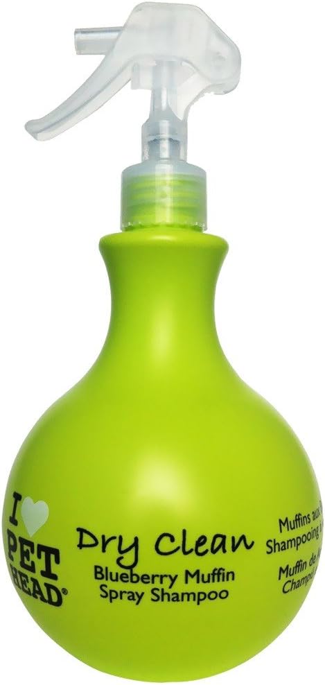 The Company of Animals Fetch for Pets Dry Clean Spray, 15.2oz Blueberry Muffin,Multi-colored,DISCO102