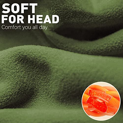 Image of Fleece Ear Warmers /Muffs Headband for Men & Women Kids Perfect for Winter Running Yoga Skiing Work Out Riding Bike in Cold and Freezing Days