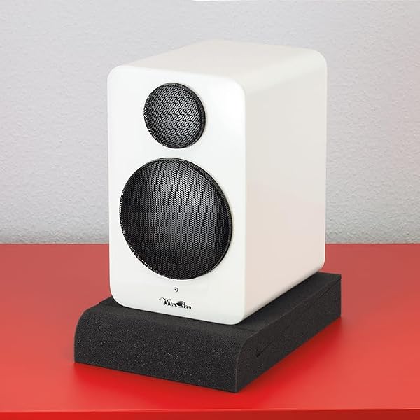 Dynavox Пенопластовая поглощающая пластина для книжных колонок студийных мониторов уменьшает вибрации на поверхности корпуса комплект из 2 шт.