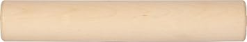 Fletchers Mill Tortilla Rolling Pin, Maple - 8 inch, TORRP12, Perfect For Tortillas and Small Pastries