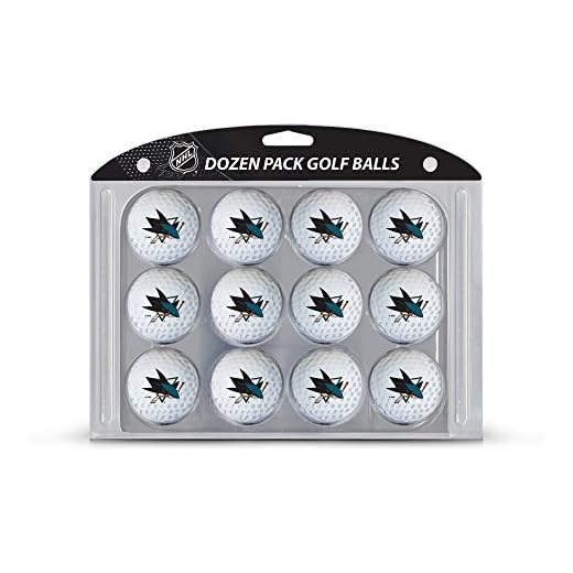 San Jose Sharks Golf Balls, 12 Pack