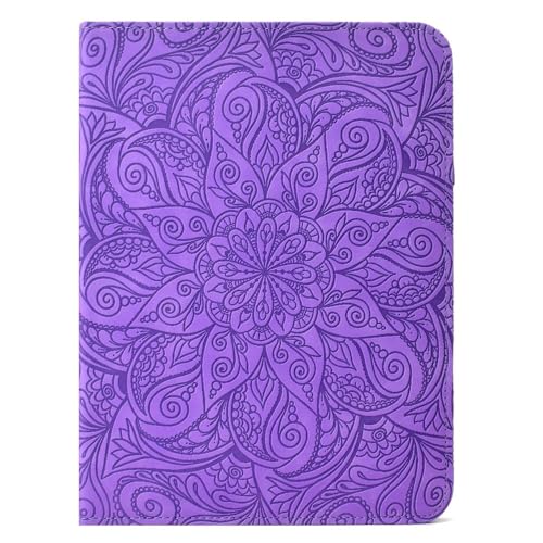 Étui iPad 8ème génération 10.2 2020 rouge housse rotative en cuir - 4