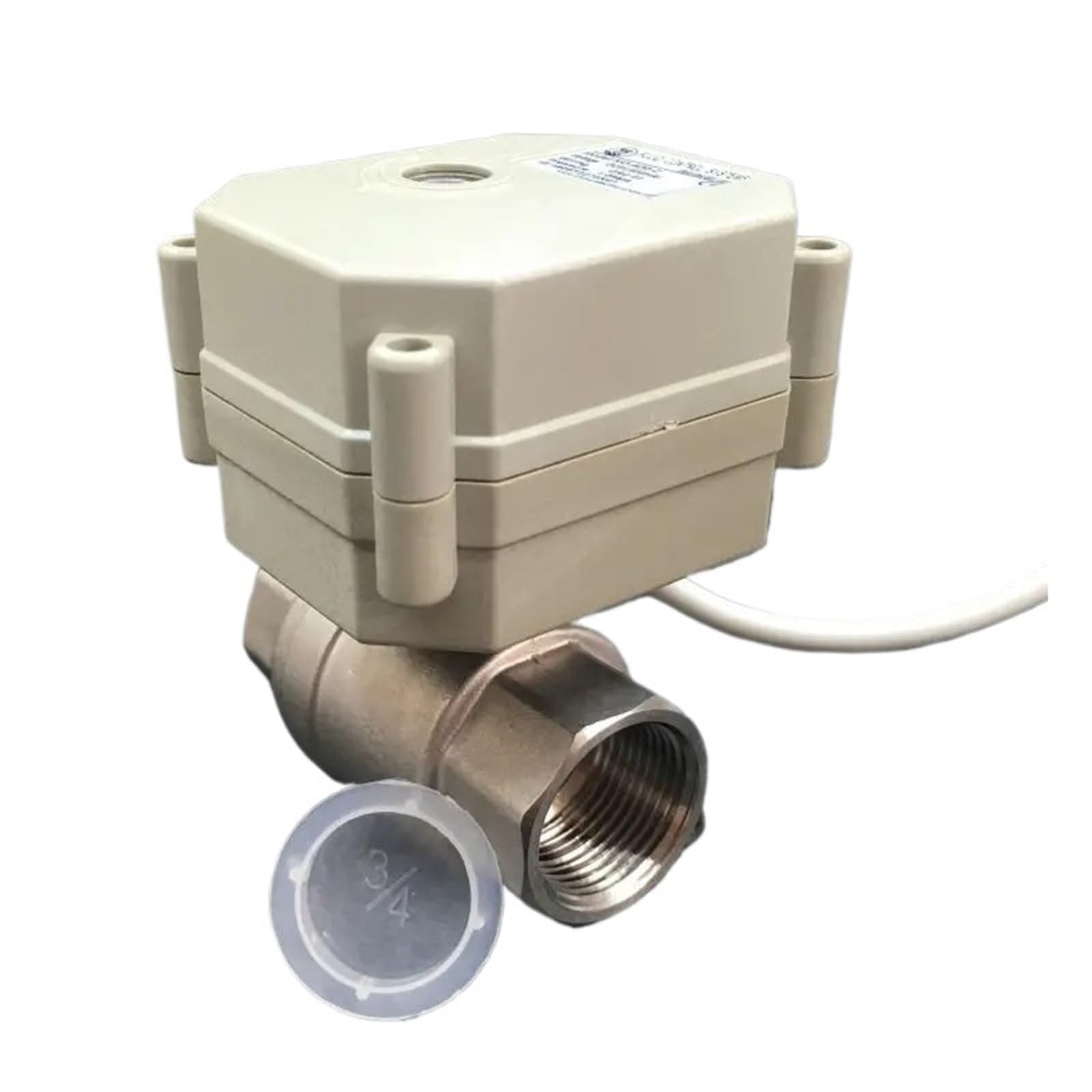 Vanne modulante 2 voies SS304 en acier inoxydable durable pour contrôle proportionnel DN20