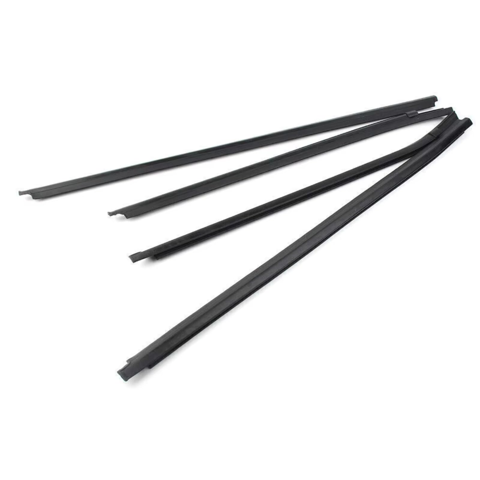 Pbqenxb One Color For Toyota For Hilux For Sr5 For Vigo For Mk6 2005-2014 Waterproof Pressure Sealing Strip 4 X Car Outer Door Windows Weatherstrip Outer Window Weatherstrip