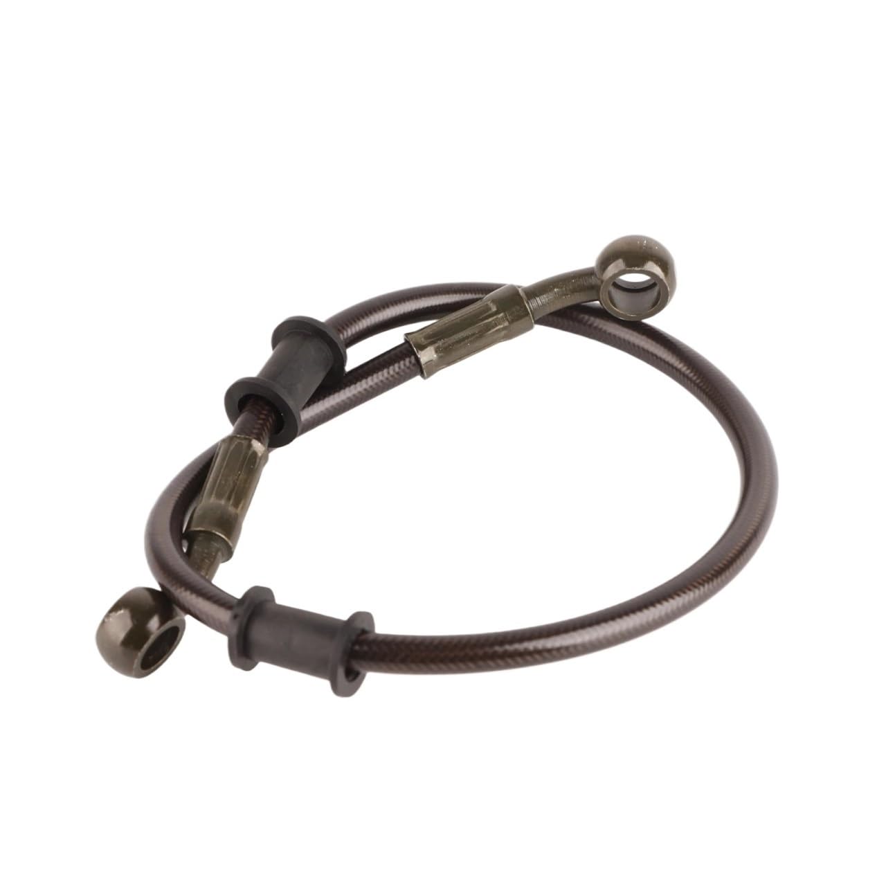 50cm to 120cm Universal Motorcycle Braided Steel Brake Clutch Oil Hose Line Pipe Colorful Motorbike(6.)