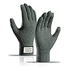 Long Keeper Guantes Invierno Hombre Mujer – Guantes Termicos Tactiles De Punto Elástico, Cálidos Guantes De Invierno para Moto Bicicleta Ciclismo Conducir