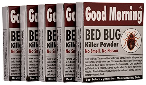 Good Morning Bed Bug Killer Powder (Pack of 5)