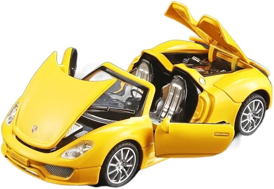 ミニカー Porsche964speedster 1/18 yellow ミニカー