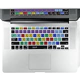 Dogxiong US Layout Thin Photoshop English Shortcuts Hot Keys PS Silicone Keyboard Cover Keyboard Skin Protection for Macbook Air 13, Macbook Pro 13