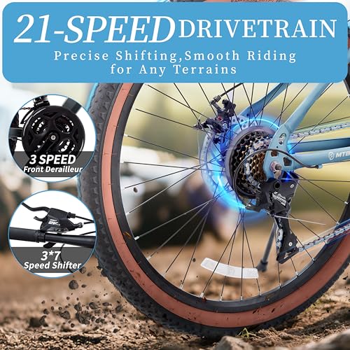 Pipleo 24/26 inch Kids Mountain Bike for
