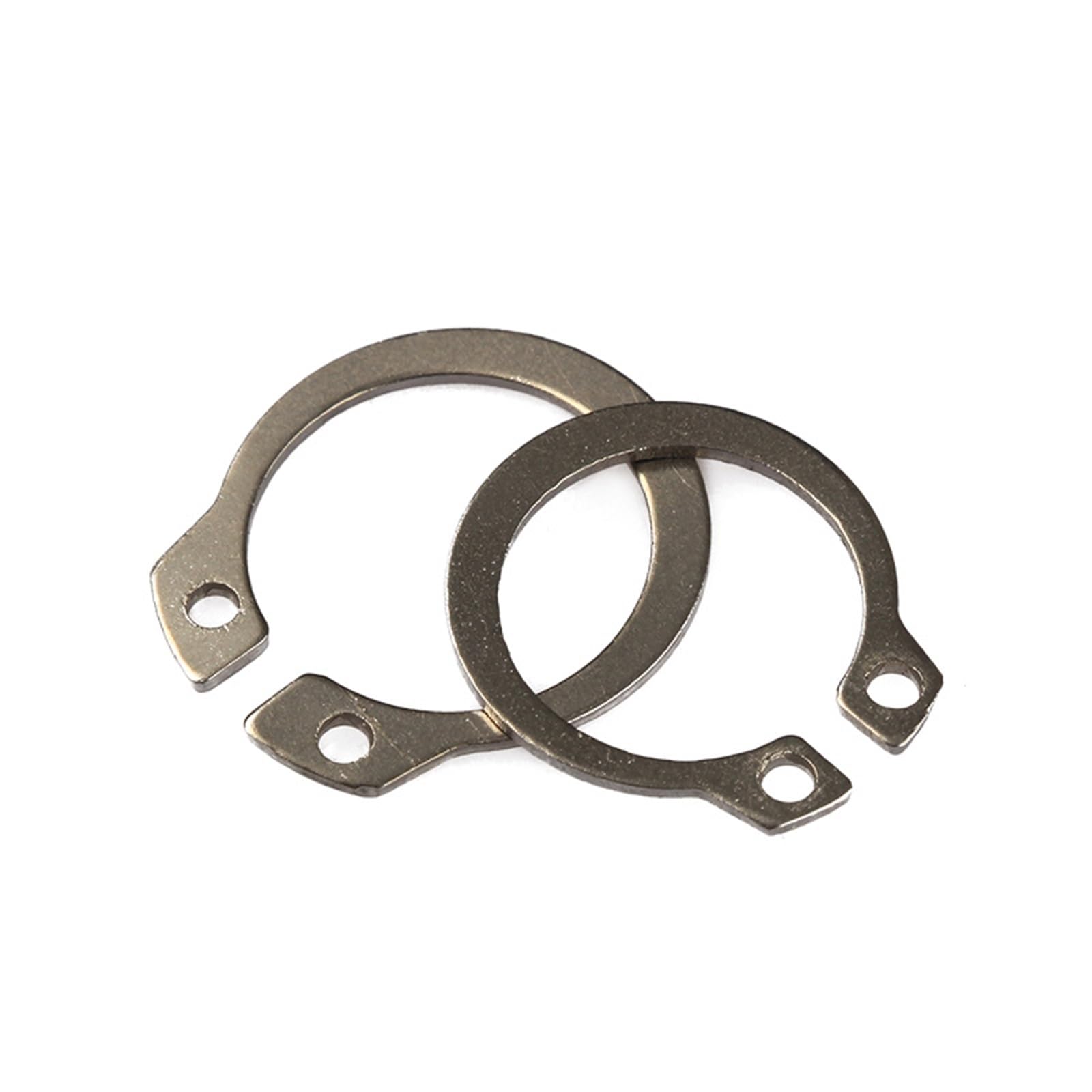 500 Uds M5-M20 Circlip retención Externa/Interna Tipo E Cir Clip Bloqueo Anillo a presión Conjunto Agujeros Eje Collar arandela Acero Inoxidable,Arandelas Planas