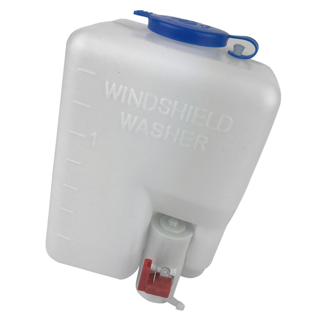 Auto Scheibenwaschbehälter Satz 12v 1,5l mit Pumpe Weiß