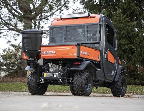 Buyers Products UTVS16 UTV Broadcast Spreader For Salt, Grass Seed, Fertilizer, Deer Feeder Seed and More, 150 lb. Capacity with Lid, UTV All Season Spreader - Image 5