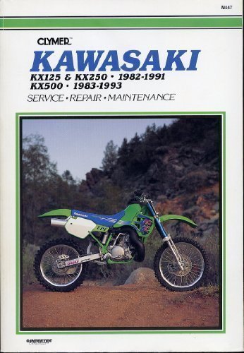 Clymer Kawasaki Kx125 & Kx250 1982 1991; Kx500 1983 1993 by Ron Wright (1993 12 02)