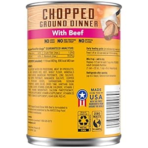 Pedigree Cena Macinata per Cani Adulti con Manzo, Alimento Umido in Scatola (12 lattine da 623 g)
 - immagine 3