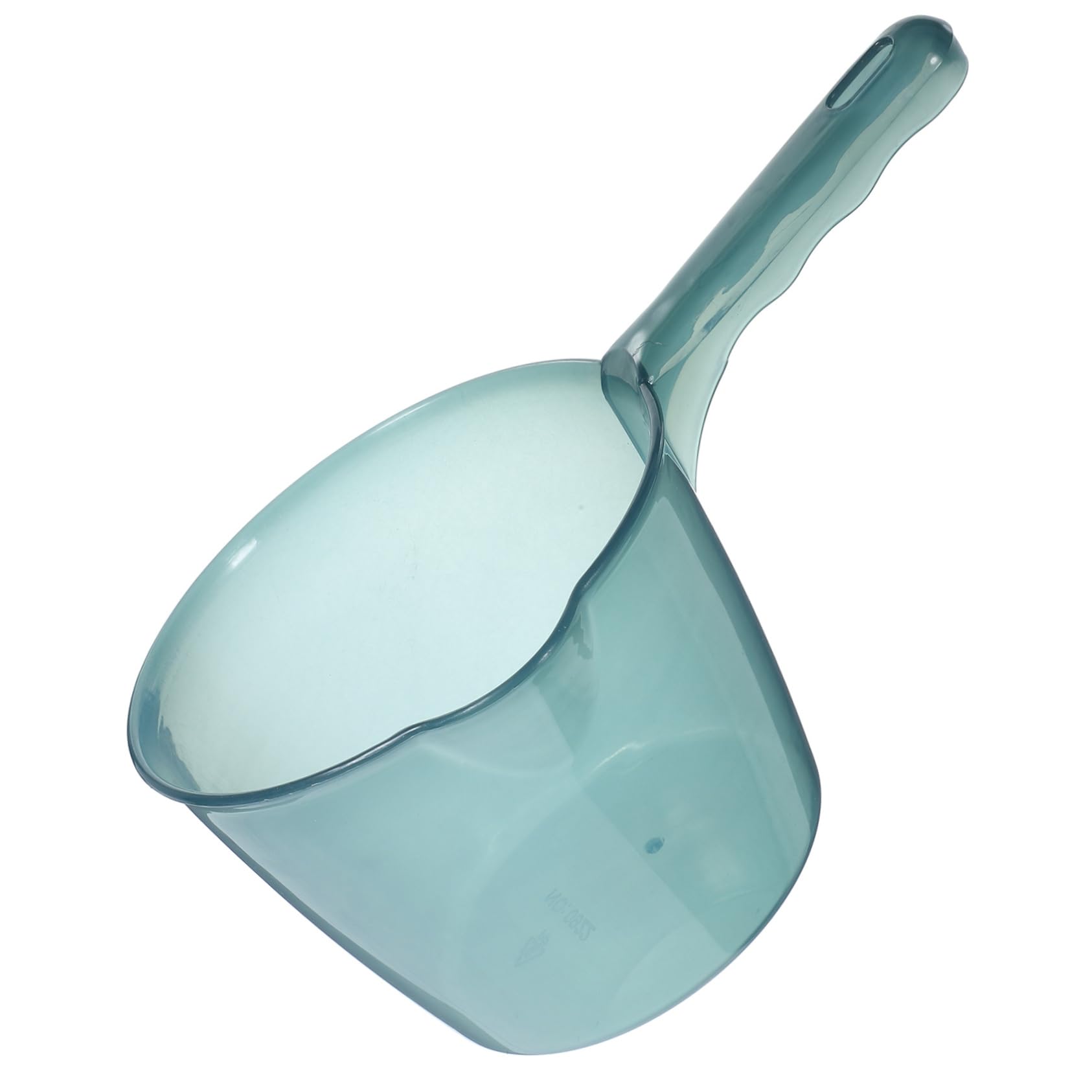 OUNONA Multipurpose Water Scoop Kitchen Water Ladle Dipper Long Handle for Bathing Garden Use Plastic Ladle for Restaurant