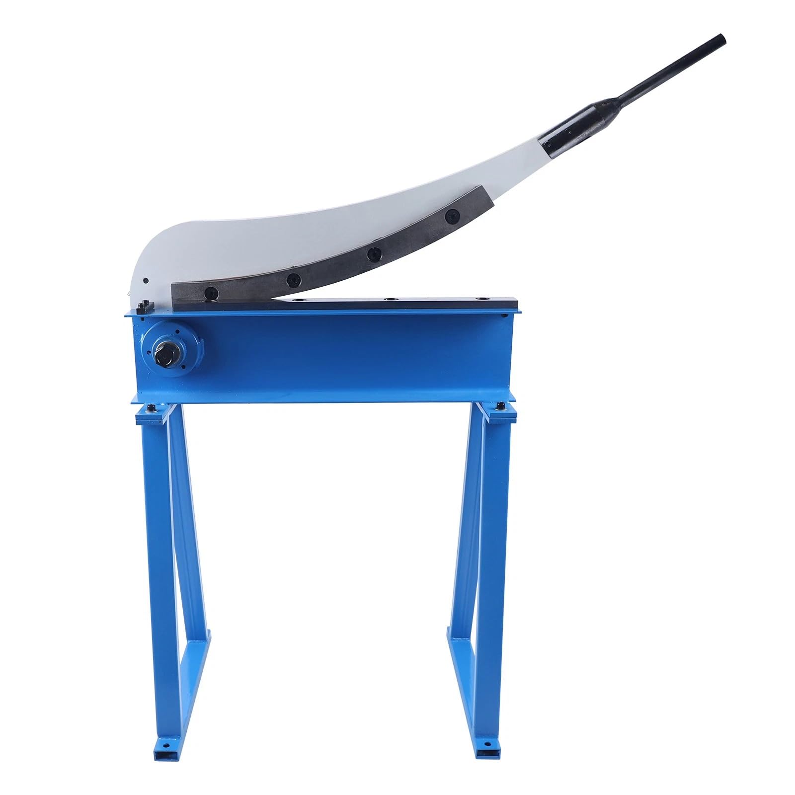 Hochleistungs-Blechschere hochpräzise Metallschneidemaschine, Blechschere 55–60 HRC scharfe Klingen 80*38*130 cm blau Hochleistungs-Schneidwerkzeug für Bau- Heimwerker- und Metallbearbeitungsprojekte