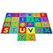HEY! PLAY!. en Mousse Lettres de l'alphabet Puzzles Tapis de Sol pour Enfants Puzzle
