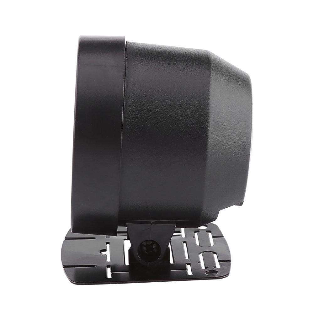 Keenso Auto Turbo Ladedruckanzeige, Universal DC 12V 60mm LED Turbo Ladedruckanzeige 0-200 Kpa Anzeige mit Halterung für Auto Rennwagen