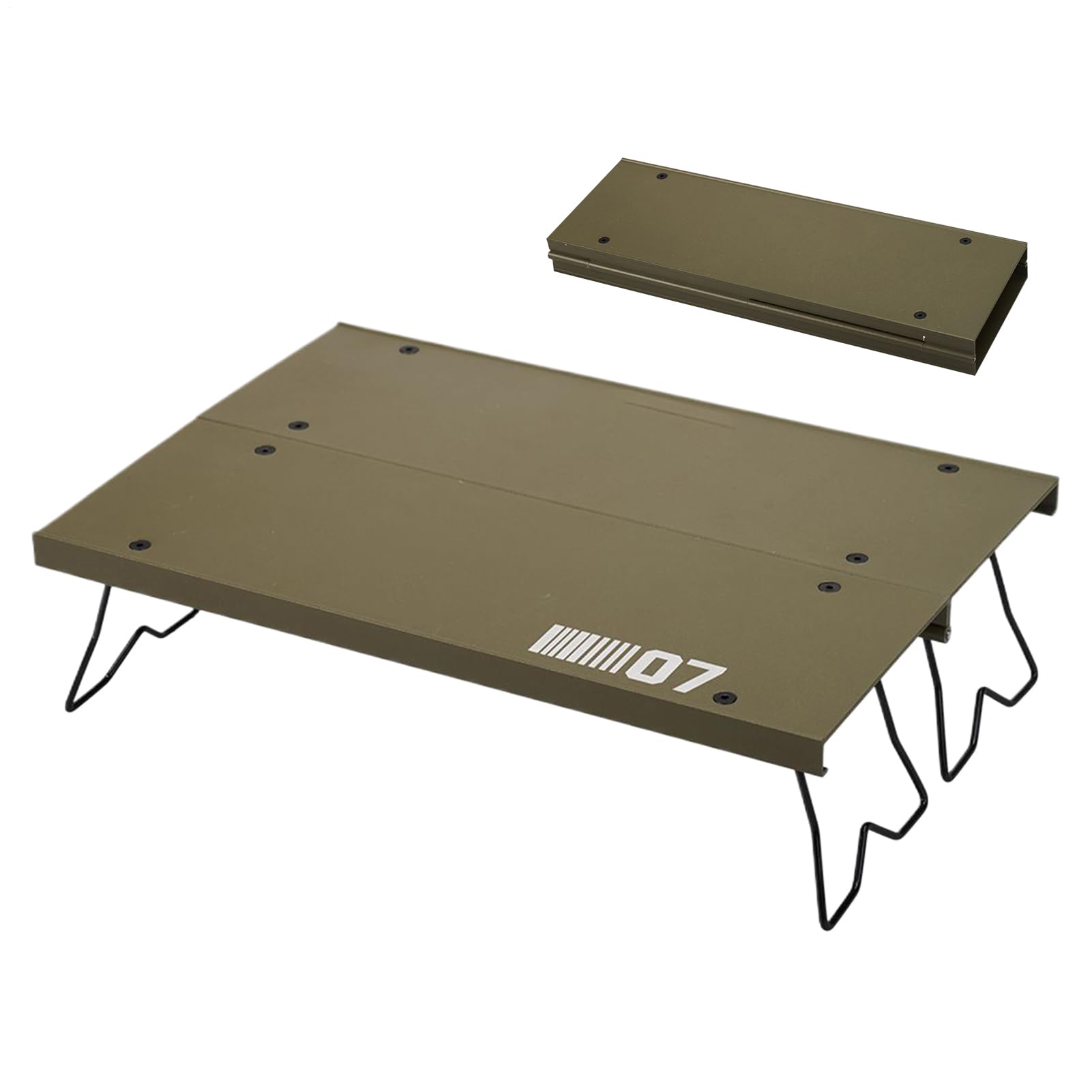 Table de camping pliante légère et multifonctionnelle en alu pour sportifs