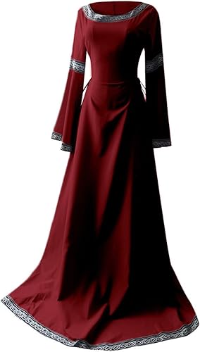 Miniatura 3 de Vestido de baile rococó de los años 1800 para mujer, vestido de princesa medieval renacentista, vestido gótico de Lolita, vestido de baile de