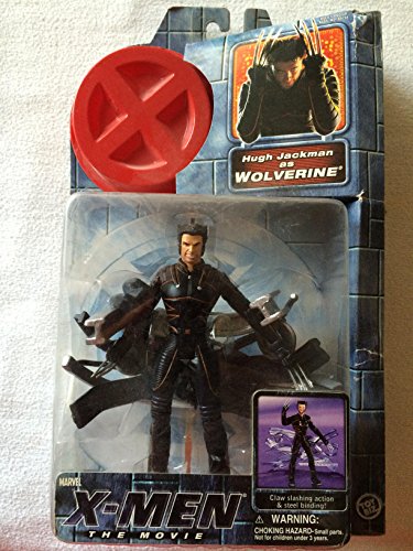 XMen Movie Toy Biz Action Figure Hugh Jackman as Wolverine Claw Action