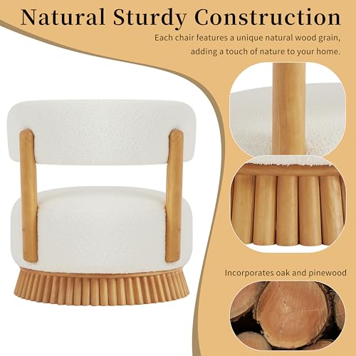 Sillón Moderno Plegable Beige Claro miniatura 5