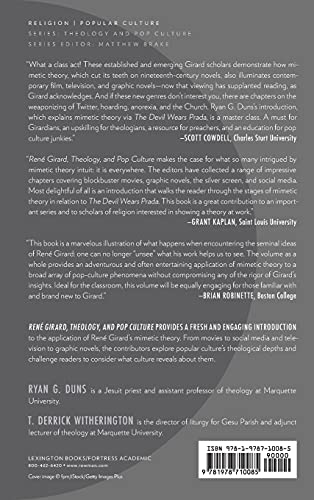 René Girard, Theology, and Pop Culture